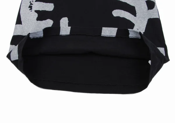BLACK COMME des GARCONS Hole Print T-shirt K-163461_007