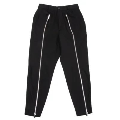 noir kei ninomiya Center Zip Design Tapered Pants