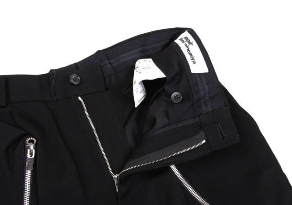noir kei ninomiya Center Zip Design Tapered Pants K-163463_005