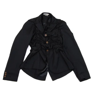 コムデギャルソン オムプリュスCOMME des GARCONS HOMME PLUS シャドーストライプシャーリングデザインジャケット