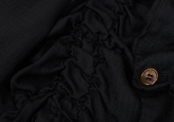 コムデギャルソン オムプリュスCOMME des GARCONS HOMME PLUS シャドーストライプシャーリングデザインジャケット 黒XS K-163464_006