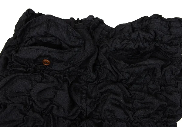 コムデギャルソン オムプリュスCOMME des GARCONS HOMME PLUS シャドーストライプシャーリングデザインセットアップ 黒XS K-163466_017