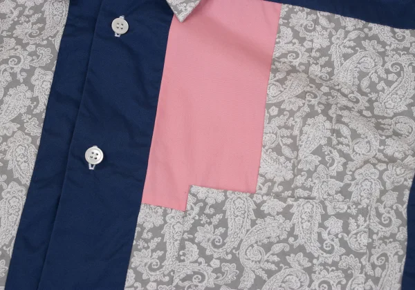 COMME des GARCONS HOMME DEUX Crazy Pattern Paisley Shirt K-163468_005