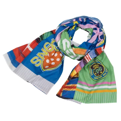 COMME des GARCONS EDITED Football Printed Stole