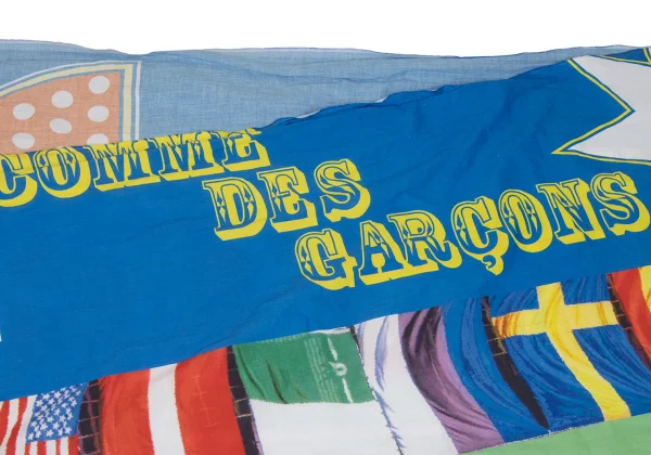 COMME des GARCONS EDITED Football Printed Stole K-163475_008