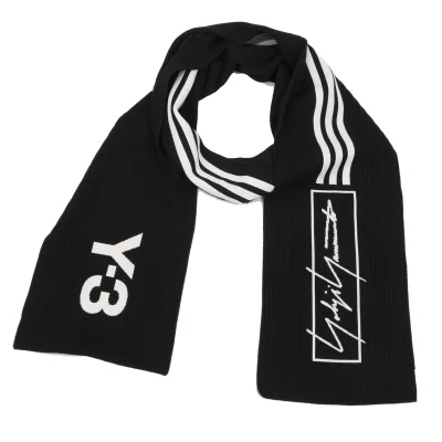 Y-3 Line Logo Knit Stole