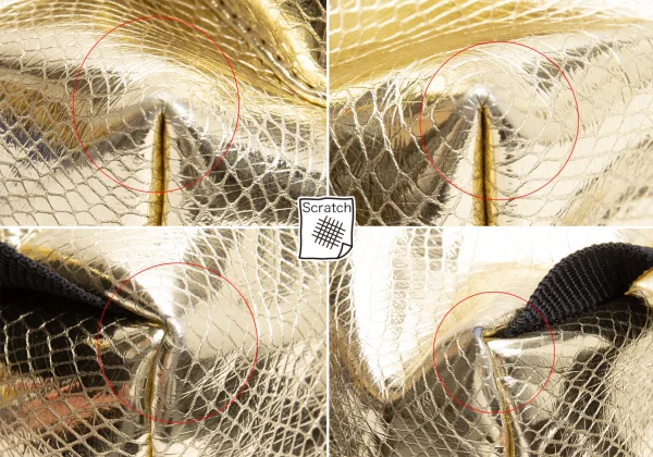 COMME des GARCONS Emboss Metallic Backpack K-163477_008