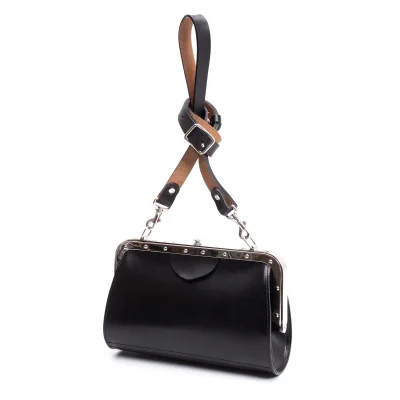 COMME des GARCONS Leather Clasp Bag