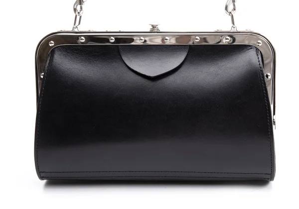 COMME des GARCONS Leather Clasp Bag K-163478_003
