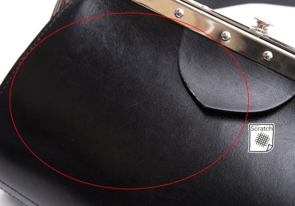 COMME des GARCONS Leather Clasp Bag K-163478_004