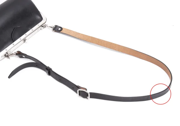 COMME des GARCONS Leather Clasp Bag K-163478_009