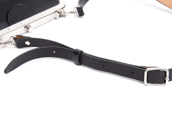 COMME des GARCONS Leather Clasp Bag K-163478_011