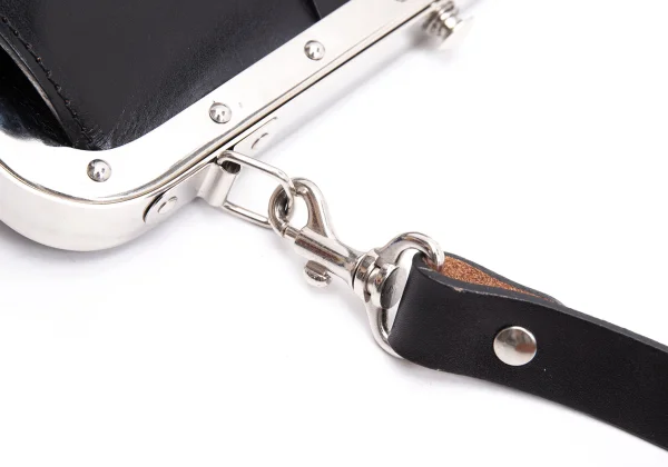 COMME des GARCONS Leather Clasp Bag K-163478_012