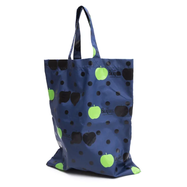 THE BEATLES COMME des GARCONS Printed Tote Bag Navy  K-163479_001
