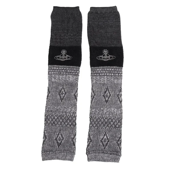 Vivienne Westwood Orb Embroidery Leg Warmers K-163480_002