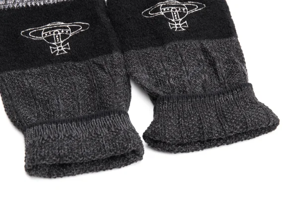 Vivienne Westwood Orb Embroidery Leg Warmers K-163480_004