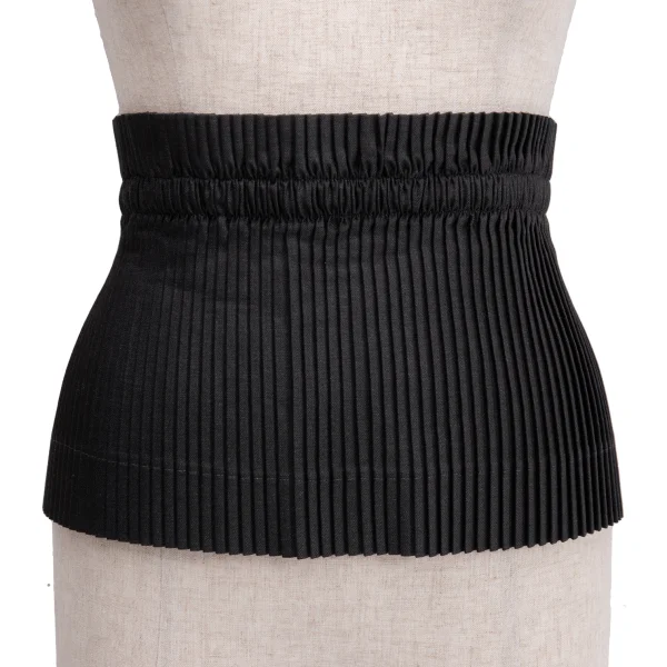 Ne-net Pleats Cummerbund Black  K-163481_001