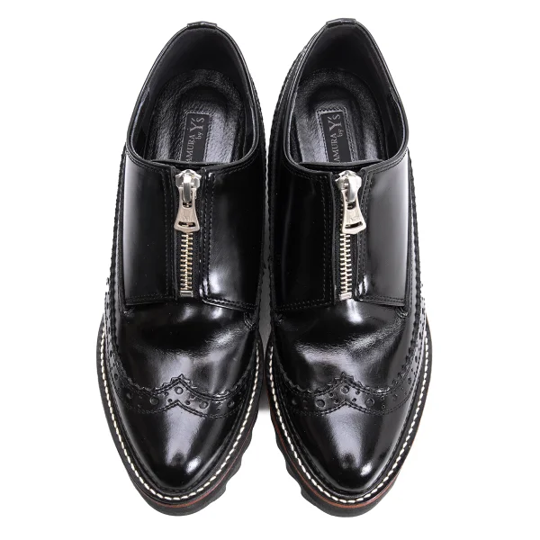 KAYO NAKAMURA by Y's Shark Sole Wing Tip Leather Shoes K-163486_002