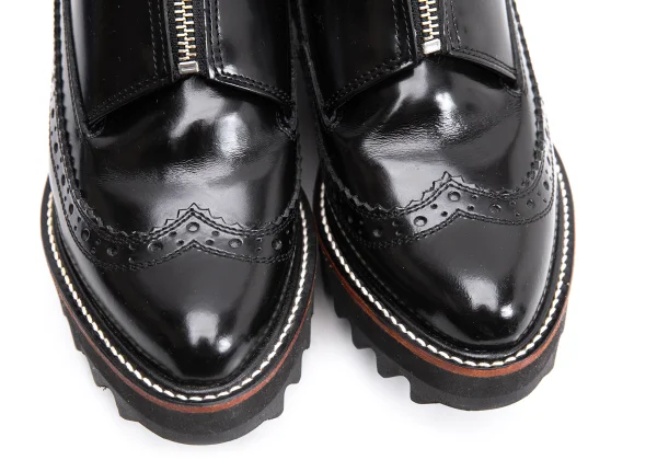 KAYO NAKAMURA by Y's Shark Sole Wing Tip Leather Shoes K-163486_005