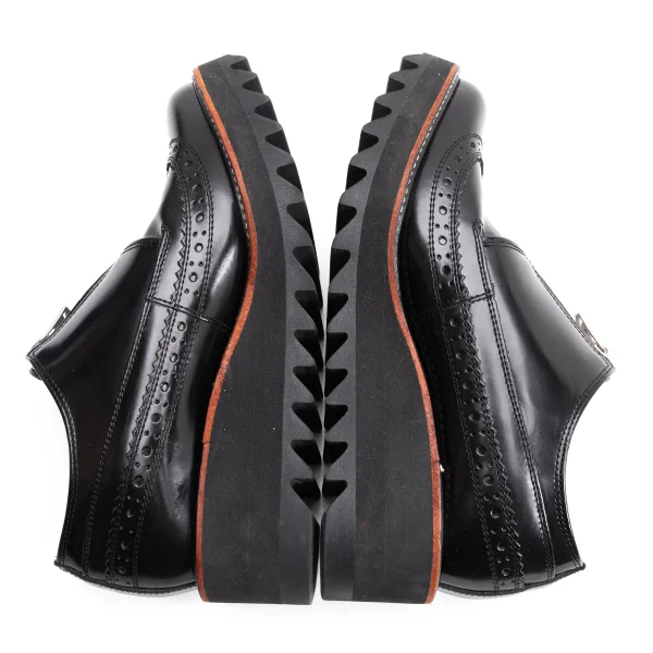 KAYO NAKAMURA by Y's Shark Sole Wing Tip Leather Shoes K-163486_009