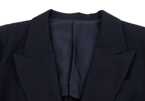 Y's Wool Gaba Darts Waist Jacket K-163493_004