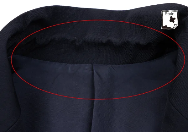 Y's Wool Gaba Darts Waist Jacket K-163493_005