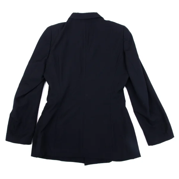 Y's Wool Gaba Darts Waist Jacket K-163493_014