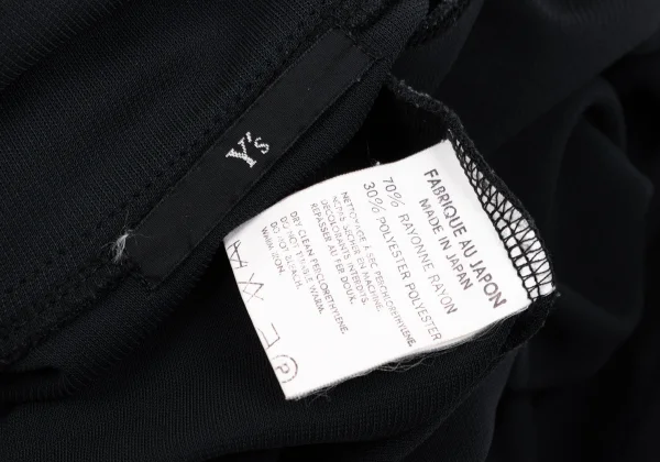 Y's Open Collar Stretch T Shirt K-163496_013