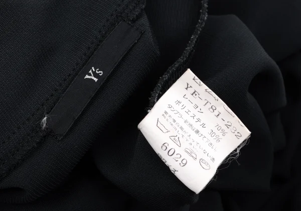 Y's Open Collar Stretch T Shirt K-163496_014