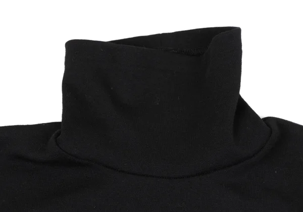 Y's Piping Switch Wool Blend High Neck Knit Top K-163500_004