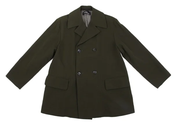 tricot COMME des GARCONS Wool Double Long Jacket K-163501_002