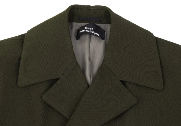 tricot COMME des GARCONS Wool Double Long Jacket K-163501_004