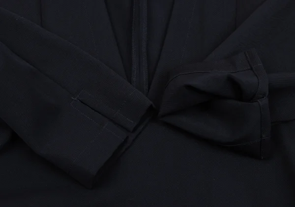 tricot COMME des GARCONS Wool Gaba V-neck Long Sleeve Dress K-163504_006