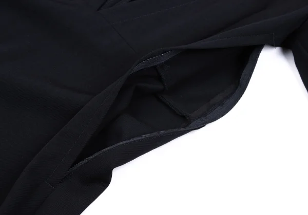 tricot COMME des GARCONS Wool Gaba V-neck Long Sleeve Dress K-163504_008