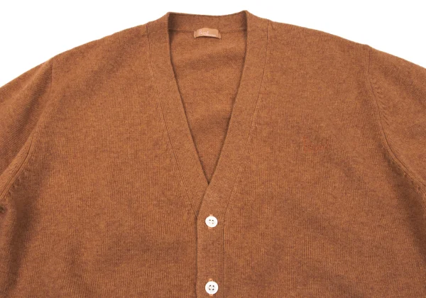 Papas Logo Point Embroidery Wool Knit Cardigan K-163511_002