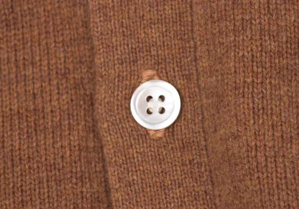 Papas Logo Point Embroidery Wool Knit Cardigan K-163511_005