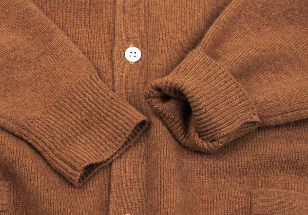 Papas Logo Point Embroidery Wool Knit Cardigan K-163511_007