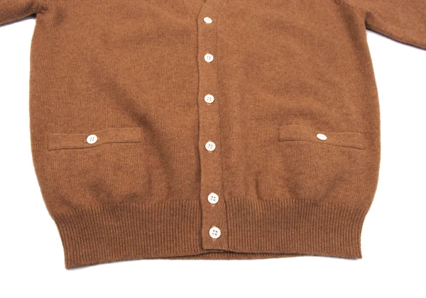 Papas Logo Point Embroidery Wool Knit Cardigan K-163511_008