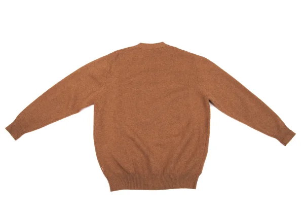 Papas Logo Point Embroidery Wool Knit Cardigan K-163511_012