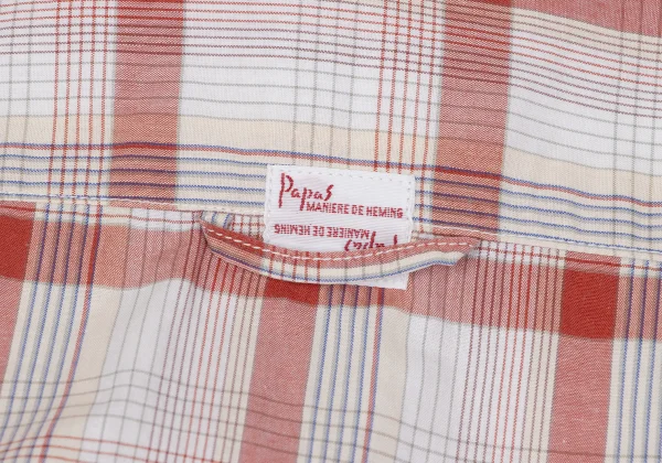 Papas Cotton Check Shirt K-163512_011