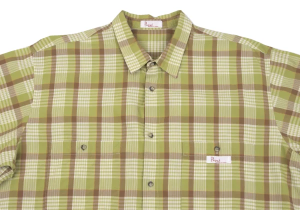 Papas Checked Short Sleeve Shirt  K-163515_002