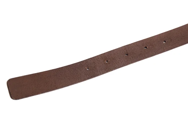 Y's bis Logo Metal Buckle Leather Belt K-163516_009