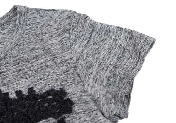 Y's Tape Embellished T-shirt K-163521_005