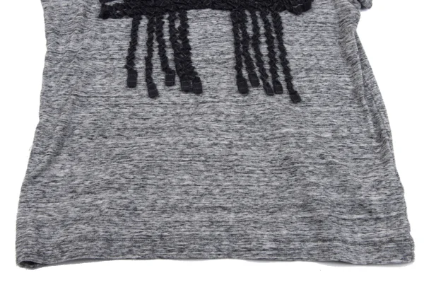 Y's Tape Embellished T-shirt K-163521_006