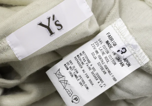 Y's for men Double Face Cut Off Skipper T Shirt K-163523_016