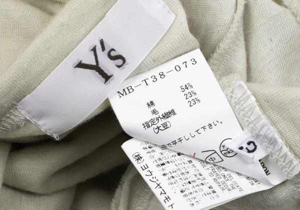 Y's for men Double Face Cut Off Skipper T Shirt K-163523_017