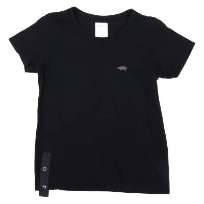 Y's Gipsy One Point Printed Hem Button T Shirt