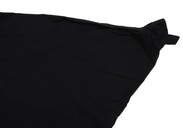 Ne-net Diagonal Design Gathered Sleeve Dolman T Shirt K-163526_004