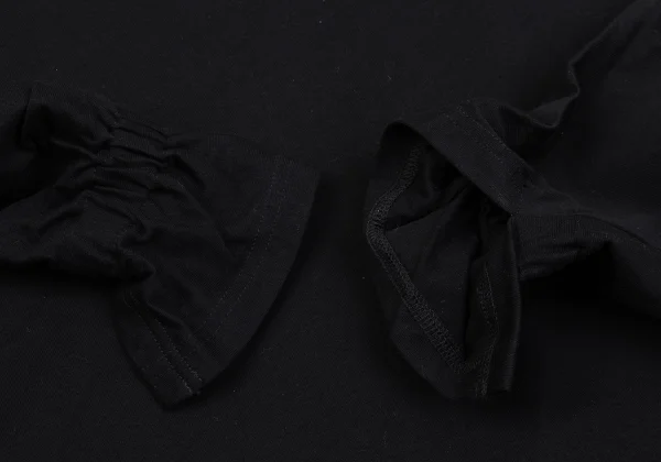 Ne-net Diagonal Design Gathered Sleeve Dolman T Shirt K-163526_005