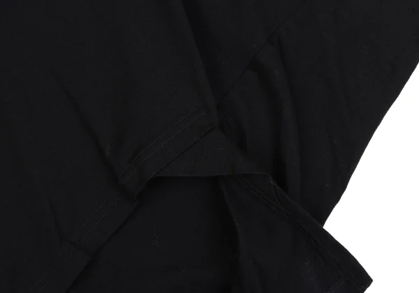 Ne-net Diagonal Design Gathered Sleeve Dolman T Shirt K-163526_009